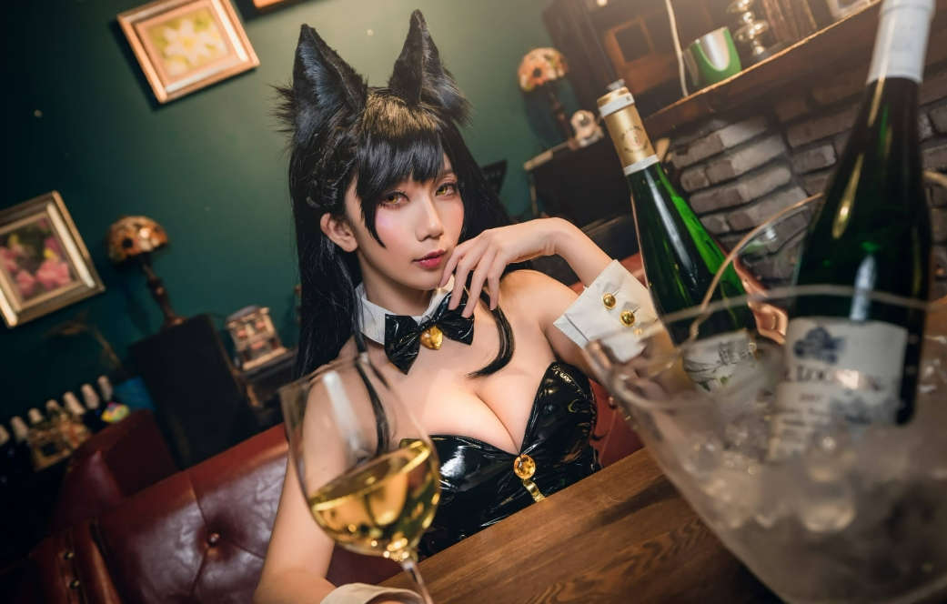 迷失人形QUQ陪酒女郎，cosplay图集领略都市夜生活-COS村