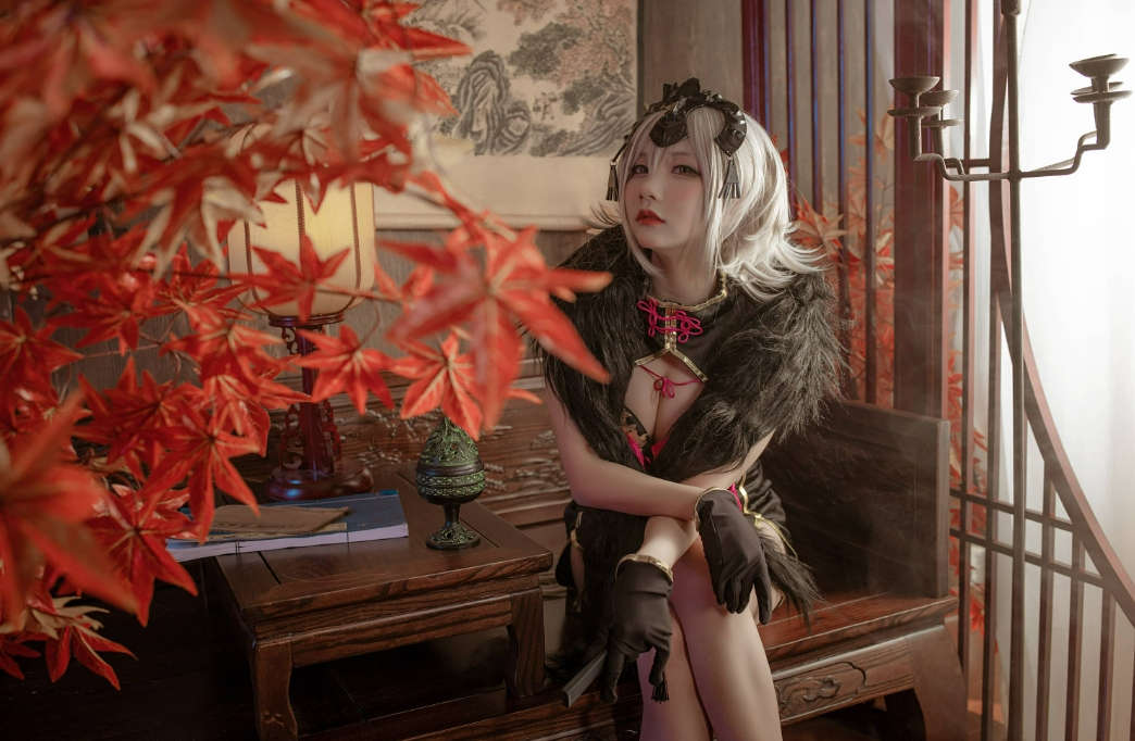 黑贞再临：是一只熊仔吗cosplay《黑贞》图集的视觉呈现-COS村