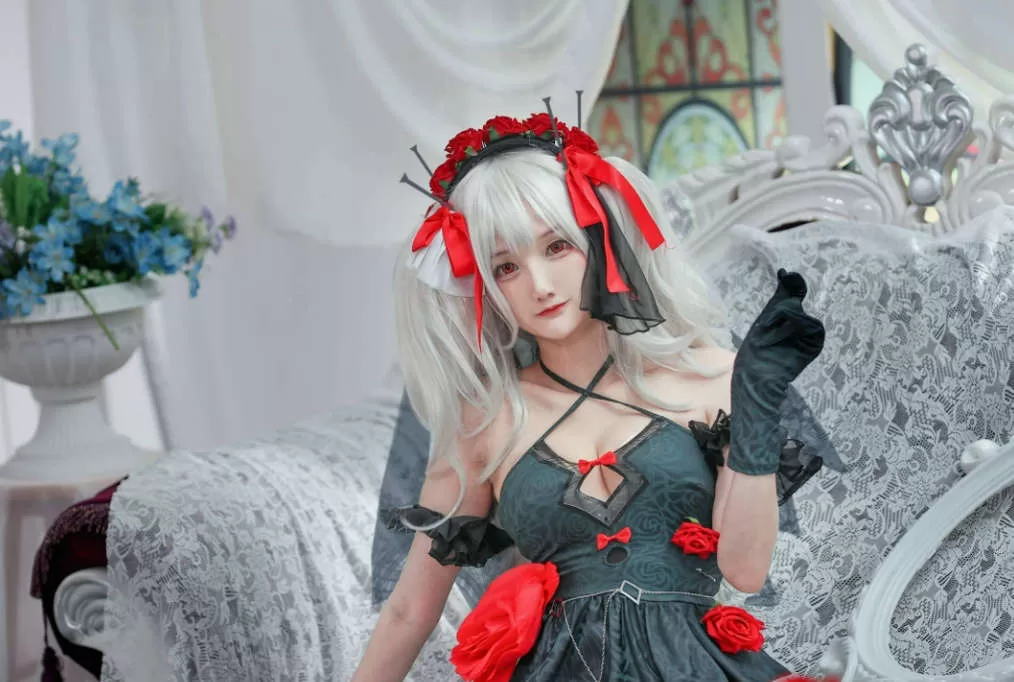 图片[1]-血誓与命运：仙九Airi_ cos《吸血鬼誓约》惊艳之作-COS村